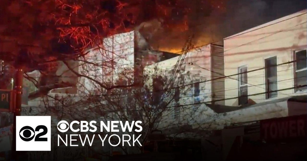 1 dead in Bronx fire as 2 buildings go up in flames, FDNY says - CBS ...