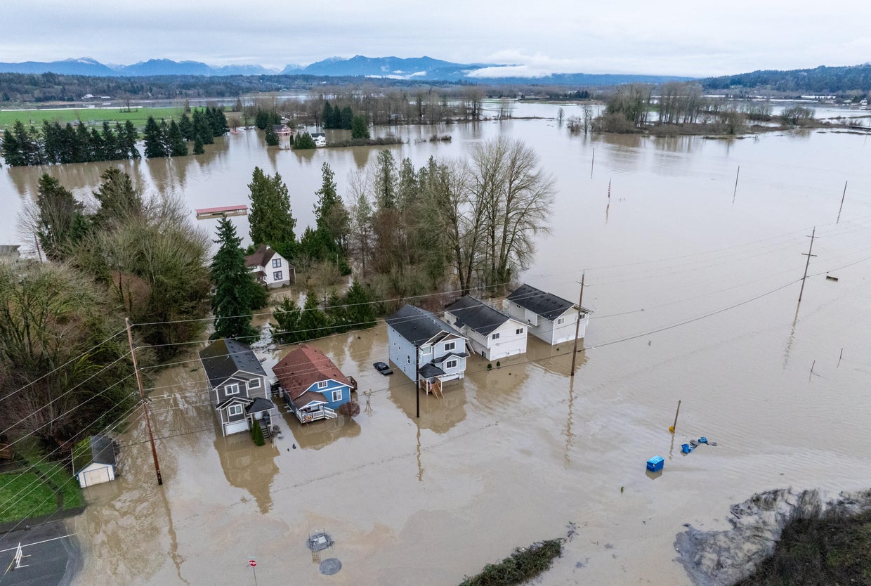 Washington state contends with devastating flooding as Midwest braces ...