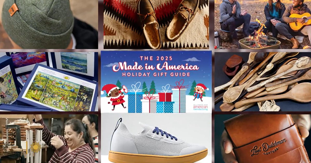 A guide to "Made in America" holiday gifts, state by state