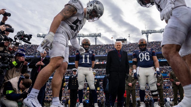 Trump Army Navy Football 