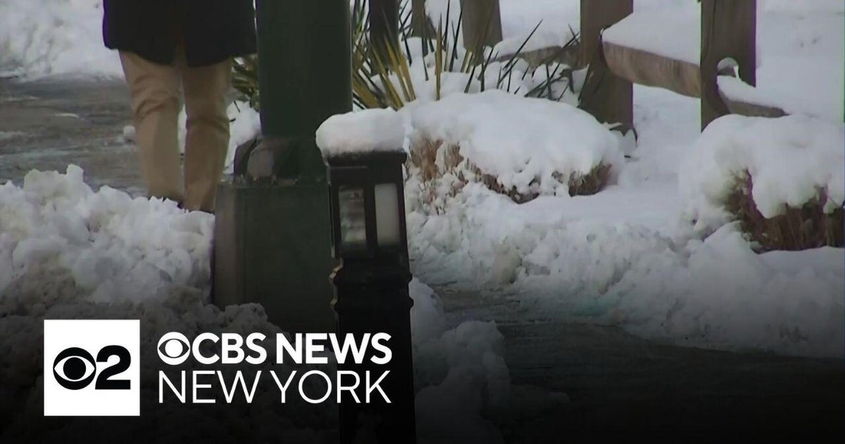 Acting DSNY commissioner on black ice around New York City - CBS New York