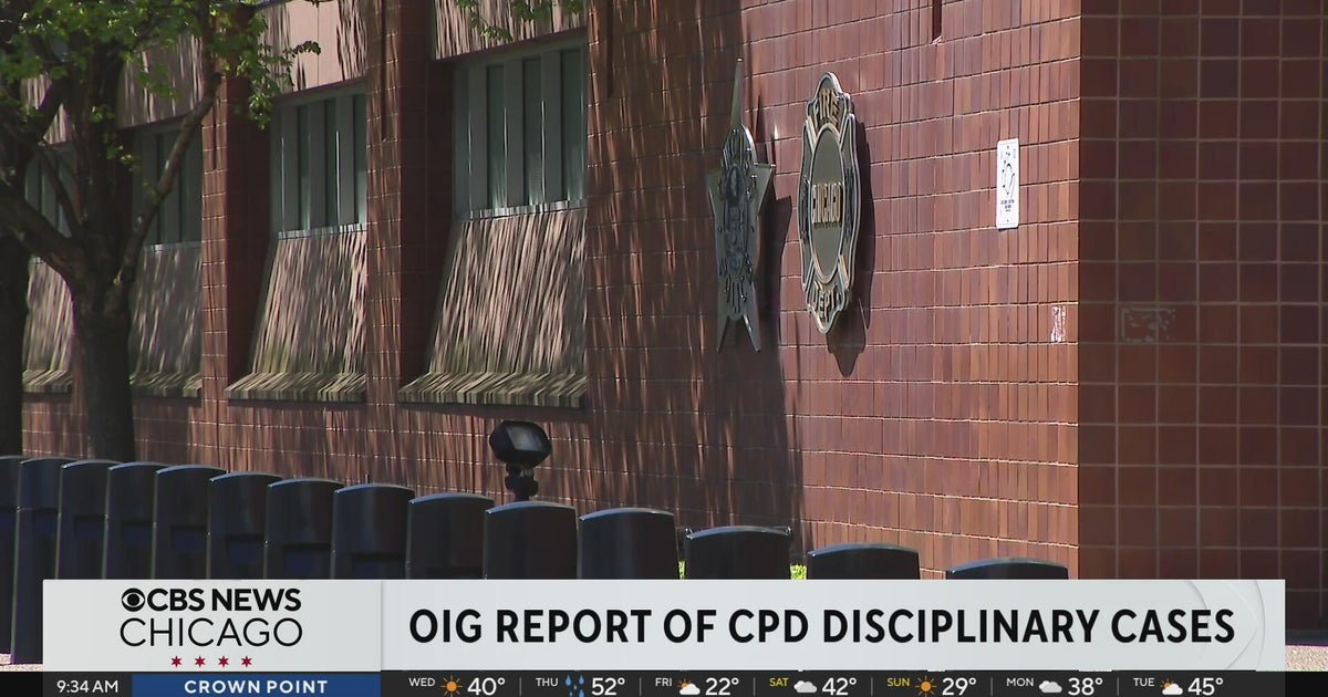 Chicago Inspector General says CPD needs to improve tracking officer ...