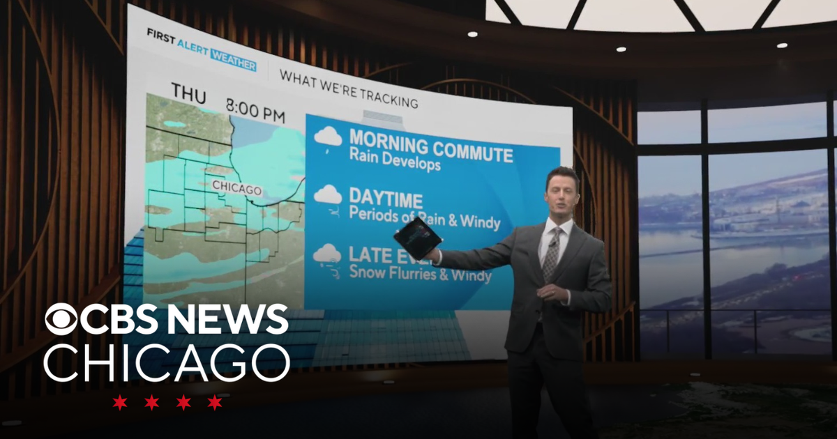 Unseasonably warm Thursday ahead for Chicago area