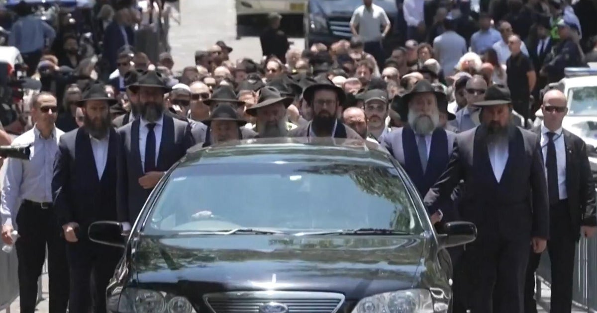 Funeral held for rabbi killed in Bondi Beach shooting: "Heart and soul of the synagogue"