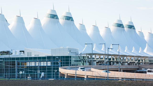 Denver International Airport Main Terminal, Denver, Colorado (USA) 