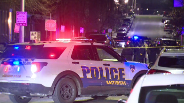 Generic police lights and crime scene tape 