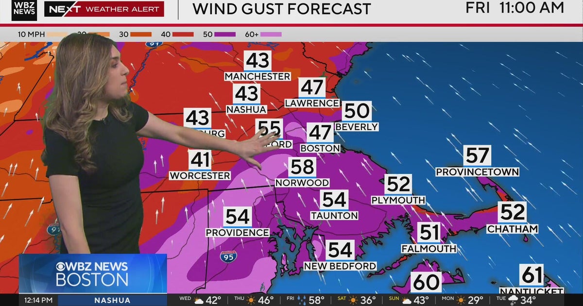 Next Weather: WBZ midday forecast for December 17, 2025
