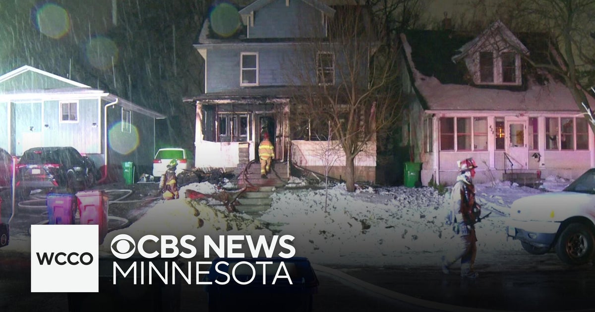 St. Paul man dies after going into cardiac arrest amid house fire - CBS ...