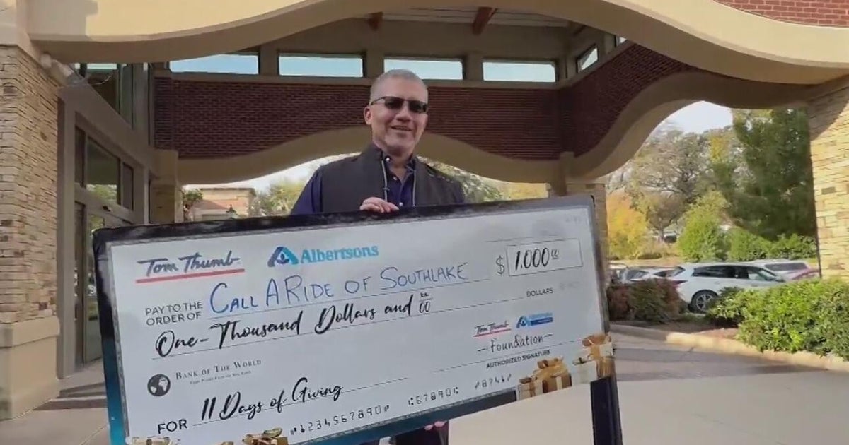 Call A Ride Southlake gets $1,000 donation to keep seniors mobile after ...