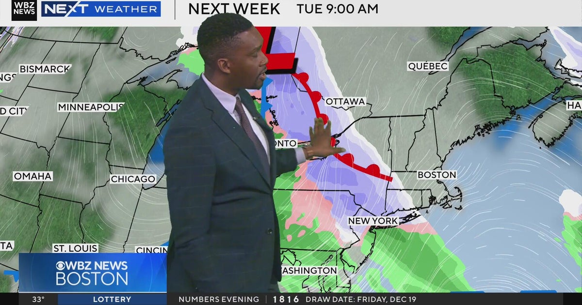 Next Weather: WBZ morning forecast for December 20, 2025