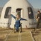 Blue Origin safely launches wheelchair user to space and back