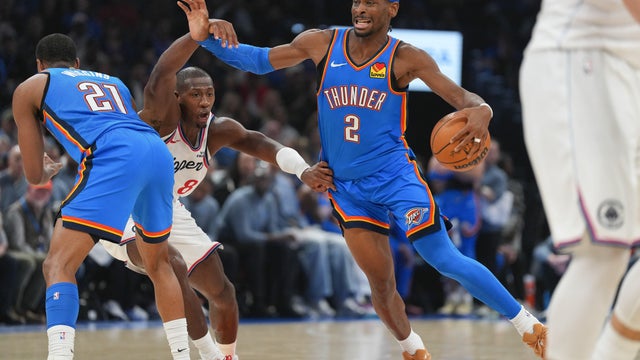 Clippers Thunder Basketball 