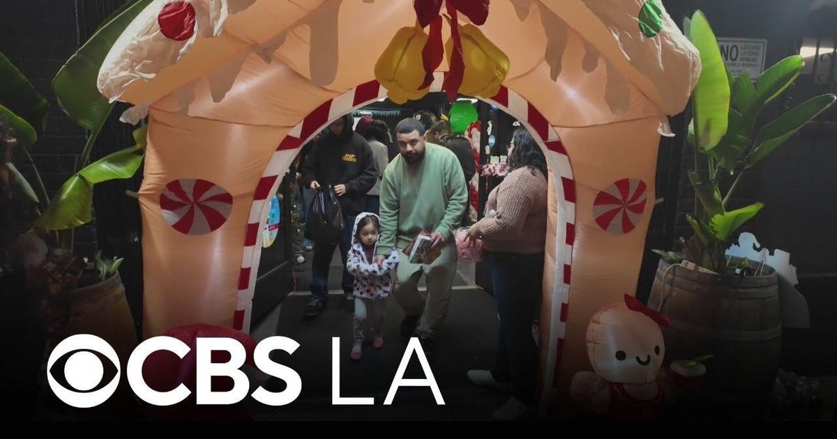 Wings of Kindness toy drive sets up winter wonderland in Anaheim