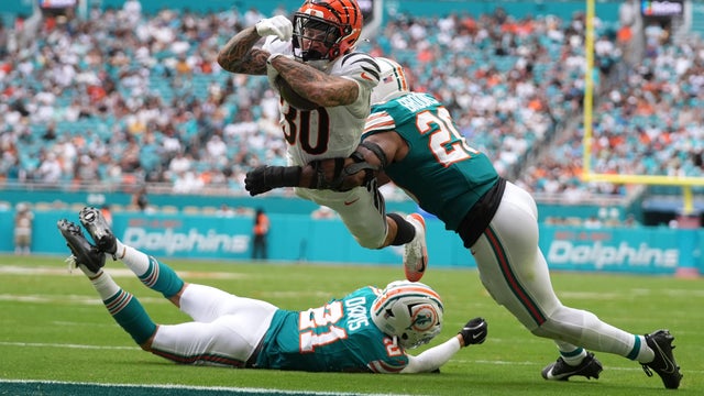 APTOPIX Bengals Dolphins Football 