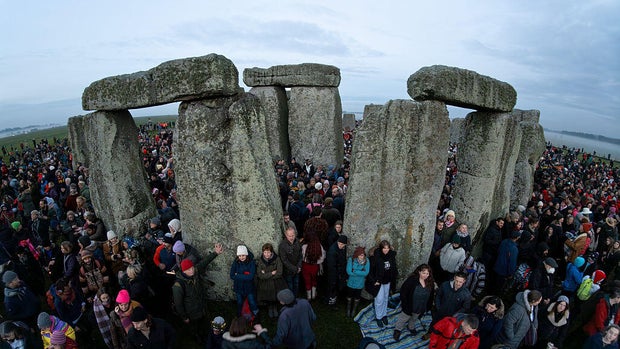 Sunrise At Stonehenge On Winter Solstice 2025 