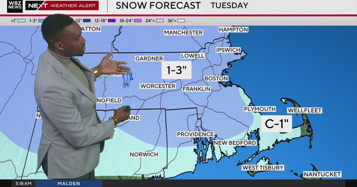 Next Weather: WBZ morning forecast for December 22, 2025