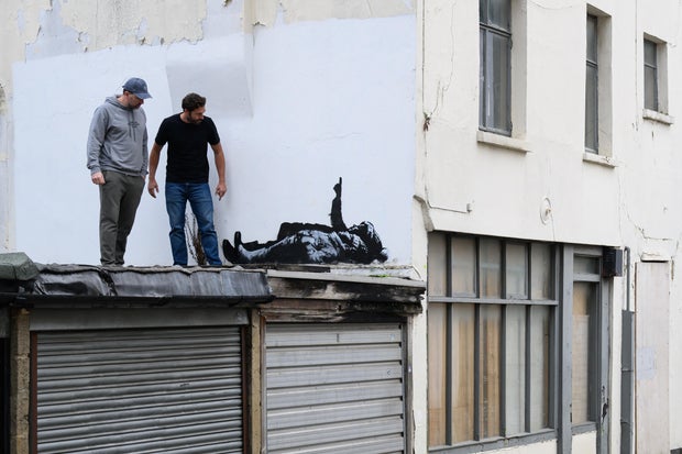 New Banksy Artworks Appear In London 