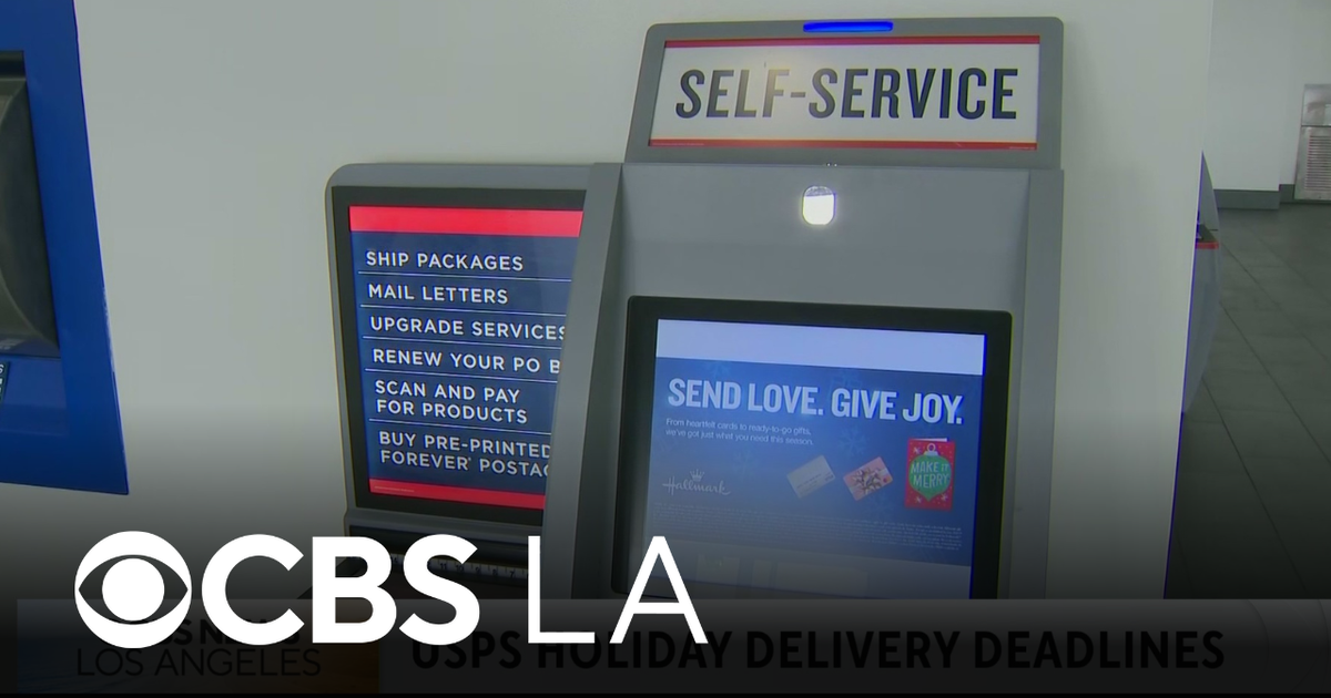 USPS working around the clock to deliver holiday packages - CBS Los Angeles