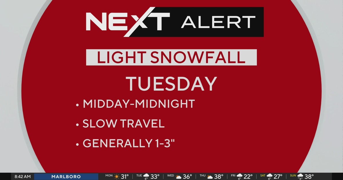 Next Weather: WBZ mid-morning forecast for December 22, 2025