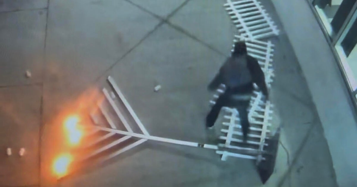 Video shows person vandalizing menorah outside tax collector’s office in Miami