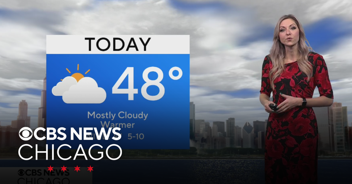 Warming trend continues on Tuesday in Chicago