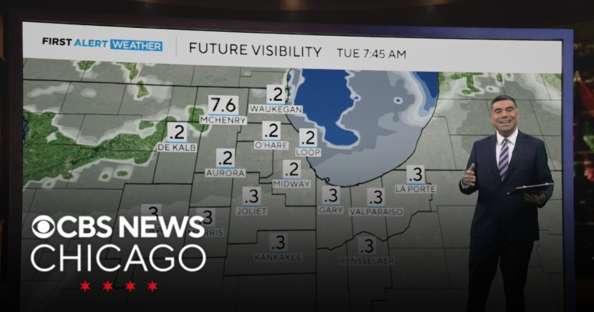 Widespread fog Tuesday morning for Chicago area - CBS Chicago