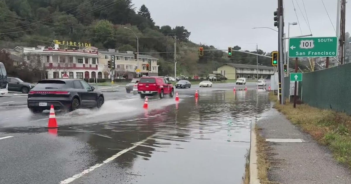 Flooding seen across North Bay as next storms line up - CBS San Francisco