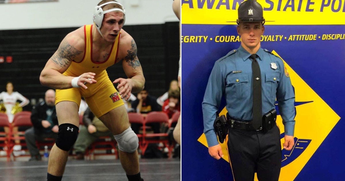 Slain Delaware trooper graduated from University of Maryland and was on wrestling team