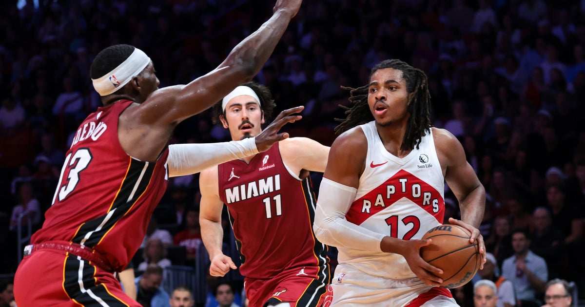 Barnes scores 27 as Raptors cruise past struggling Heat, 112-91