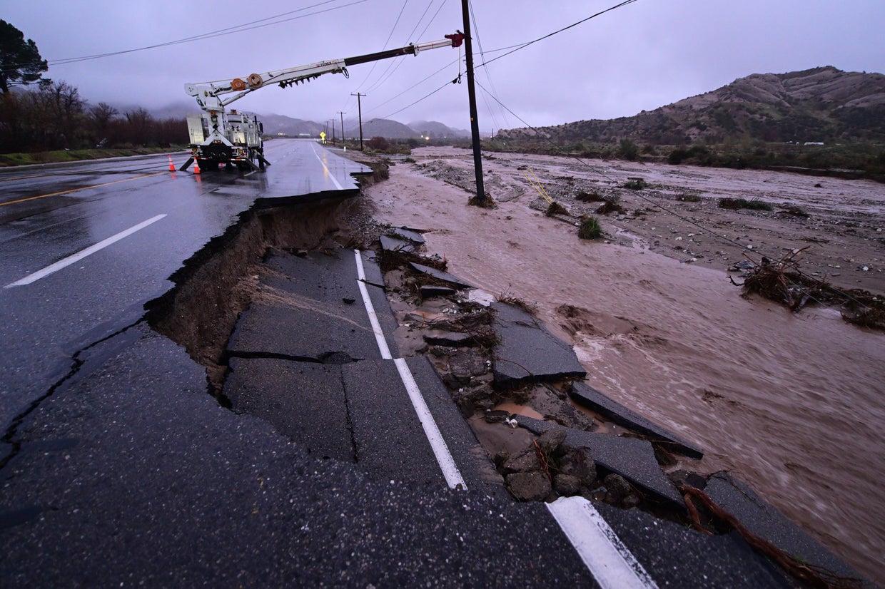 More downpours in store for soaked California with additional mudslides ...