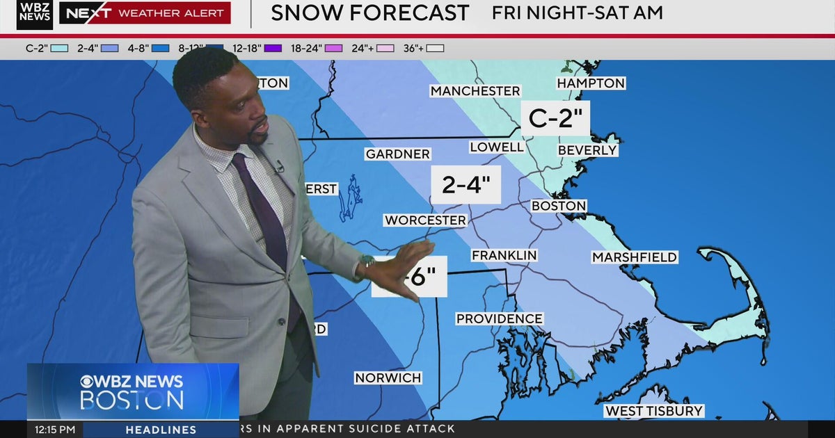 Next Weather: WBZ Midday Update For December 26