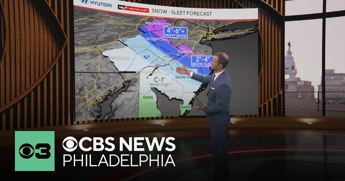 Latest snow and freezing rain totals for the Philadelphia region | NEXT Weather