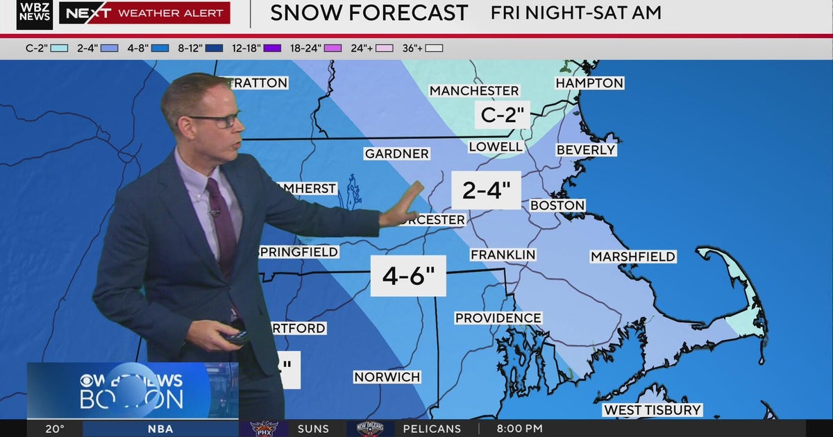 Next Weather: WBZ Evening Forecast For December 26, 2025