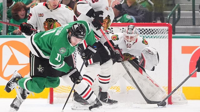 Blackhawks Stars Hockey 