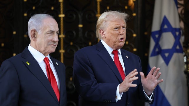 President Trump Meets With Israeli PM Netanyahu At His Palm Beach Estate 