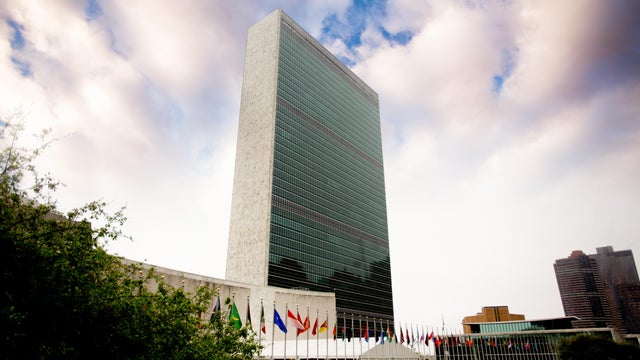 United Nations Building in Manhattan 