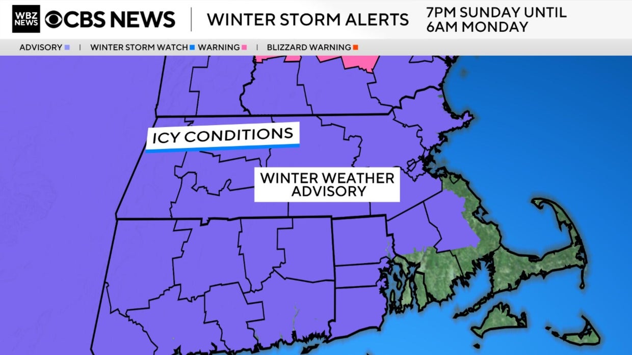 Freezing rain and icy conditions in Massachusetts could cause slick ...