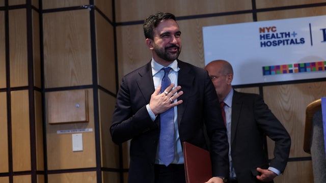 Zohran Mamdani, mayor-elect of New York, during an announcement in New York, US, on Monday, Dec. 22, 2025. 