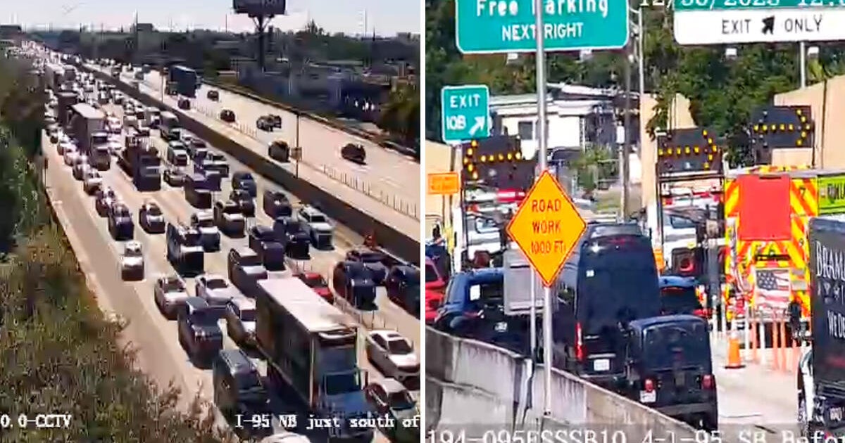 Multivehicle crash in Northwest Miami-Dade closes several lanes on I-95