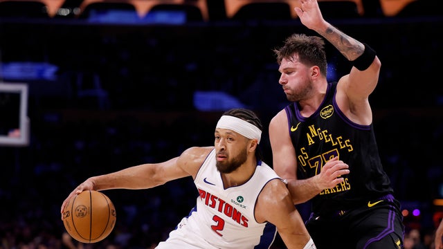 Pistons Lakers Basketball 