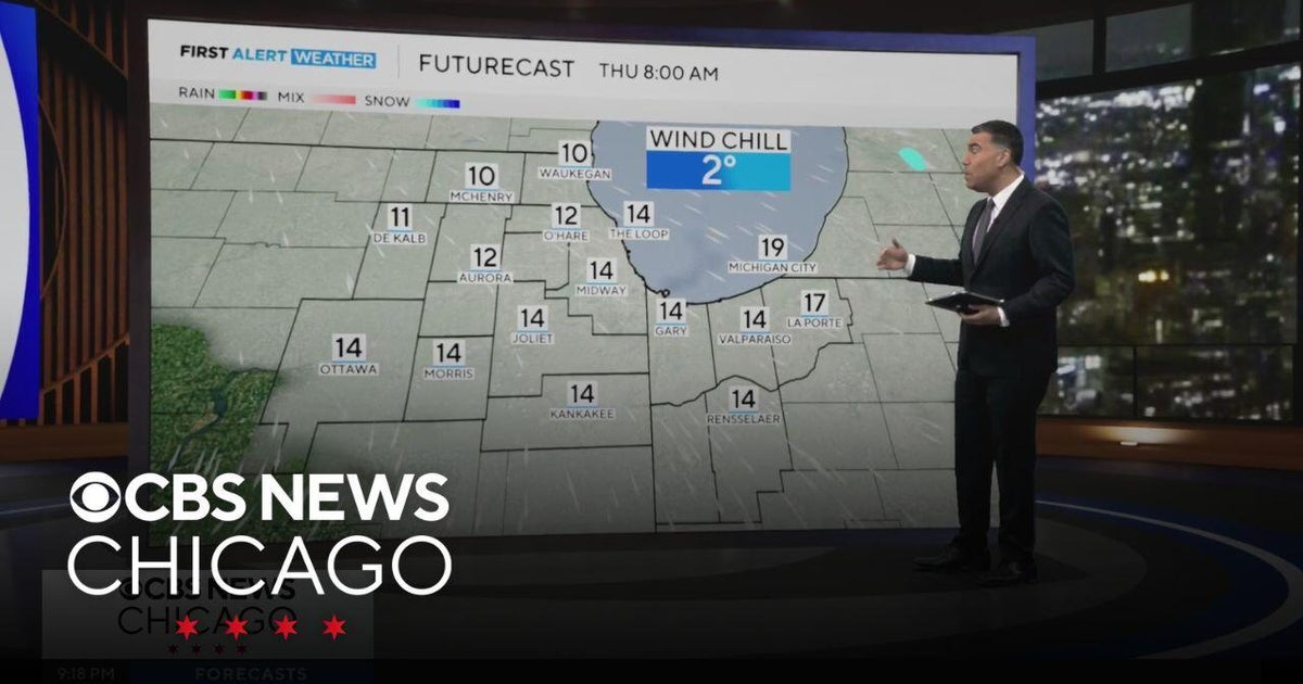 Chicago weather: plunging temperatures overnight