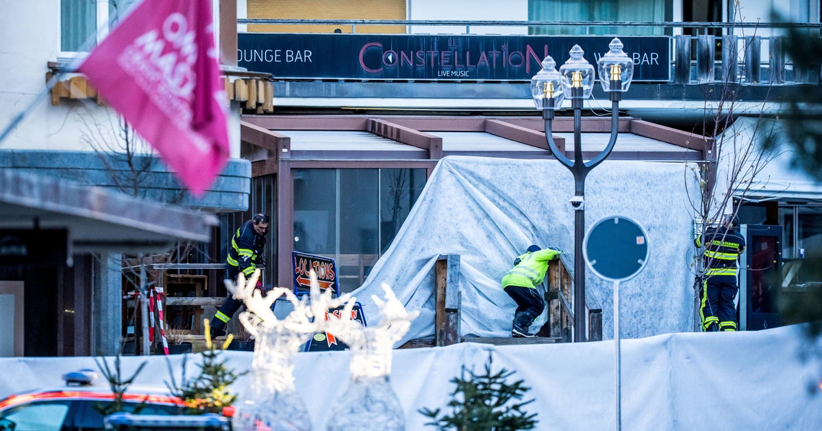 Dozens feared dead as fire hits New Year's revelers in Swiss Alps bar