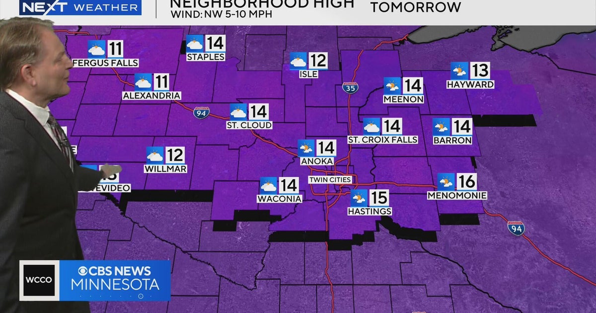 NEXT Weather: 5 p.m. report for Minnesota on Jan. 1, 2026