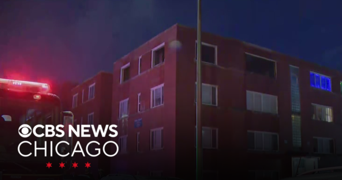 Fire crews respond to residential fire on West Side - CBS Chicago