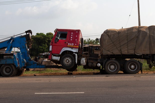 Boxer Anthony Joshua Injured In Road Crash That Killed Two In Nigeria's Ogun State 