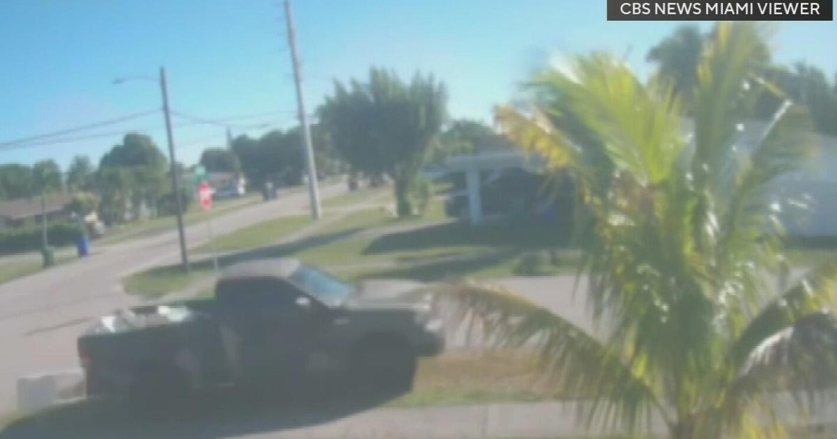 Video shows truck barreling out of control, slamming into South Florida home