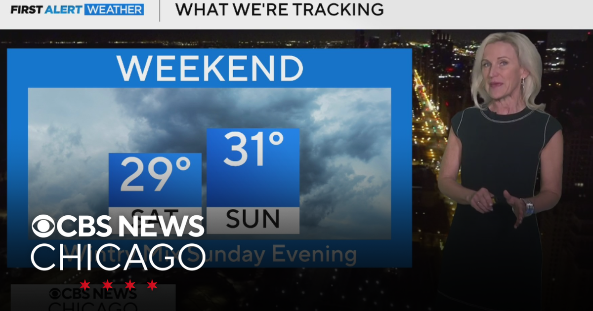 Cloudy and cool day on Saturday in Chicago - CBS Chicago