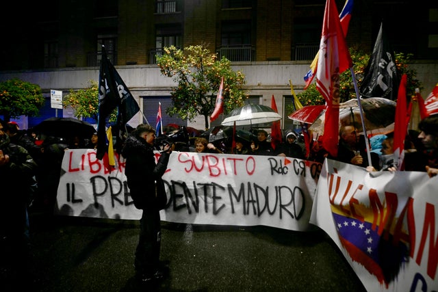 ITALY-VENEZUELA-US-CONFLICT-POLITICS-DEMO 