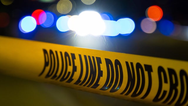 Police lights crime scene 