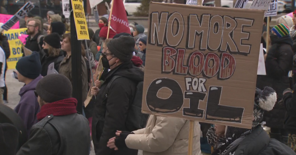 Protests erupt in Baltimore following U.S. strikes on Venezuela